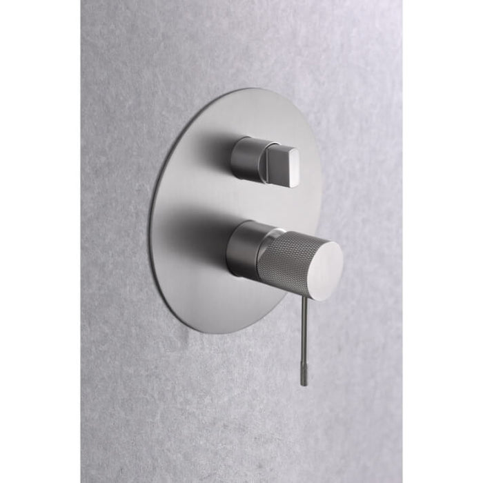 IMEX GPD038/NQ LINE Built-in Shower Set Single-lever Brushed Nickel