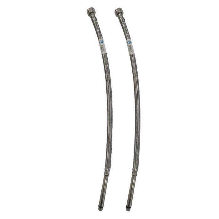 ARCOBAÑ 40JL45  Juego 2 Latiguillos Grifería 45 Cm