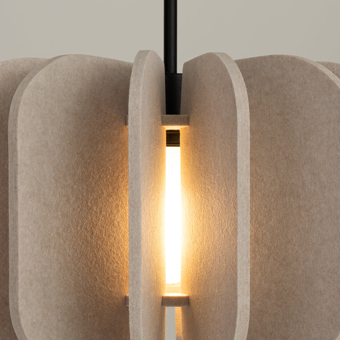 SOLLUX SL.1860 Lámpara colgante MULA 45 beige beige/negro