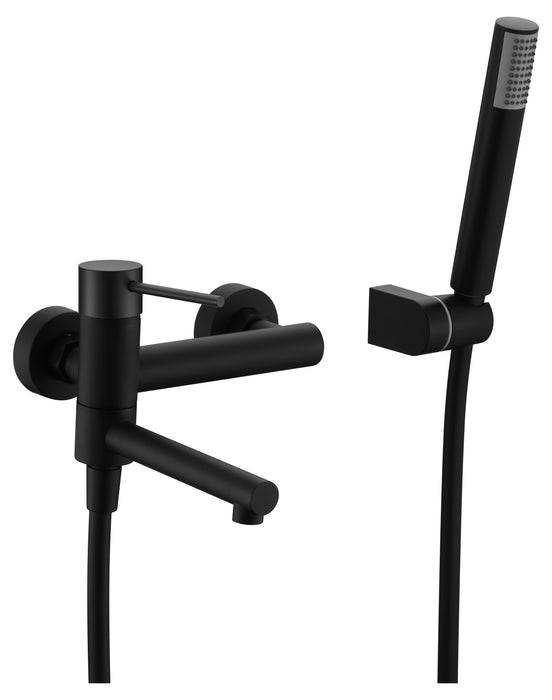 IMEX BDYS045-4NG MILOS STICK Matte Black Bath/Shower Faucet