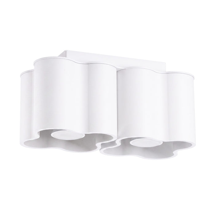 SOLLUX SL.3324 Lámpara De Techo Ovio 2 Blanca Gu10