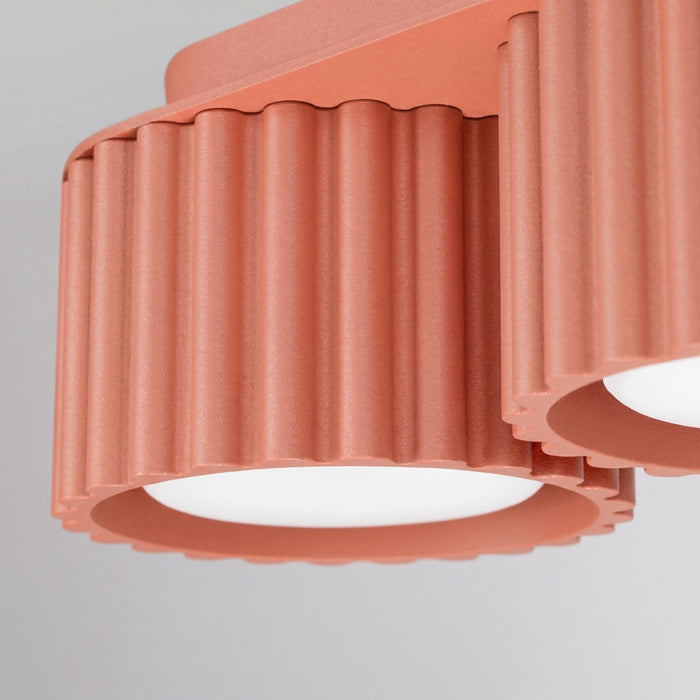 SOLLUX SL.2637 Plafón AURA 3 melocotón Gx53