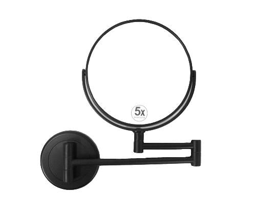 ANDREA HOUSE BA75045 Espejo Extensible Negro X5 Ø17X28,5
