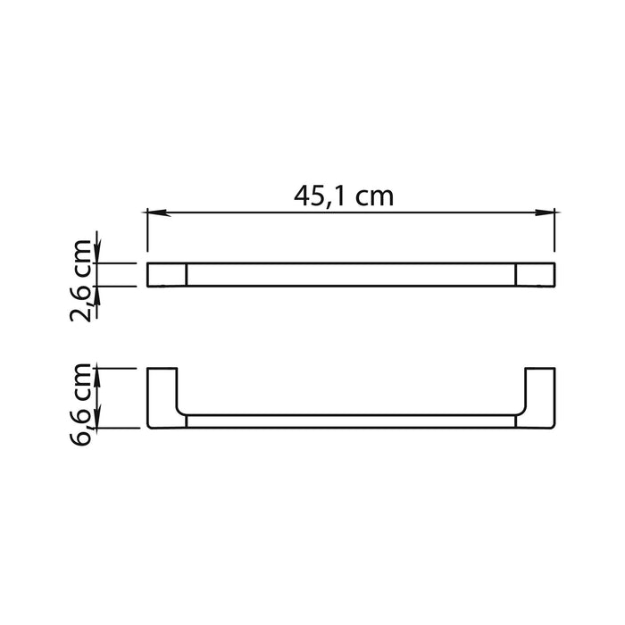 GEDY PI214587000 PIRENEI Gold Towel Rack