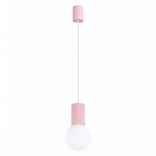 SOLLUX SL.2387 Lámpara Colgante Halo 1 Rosa