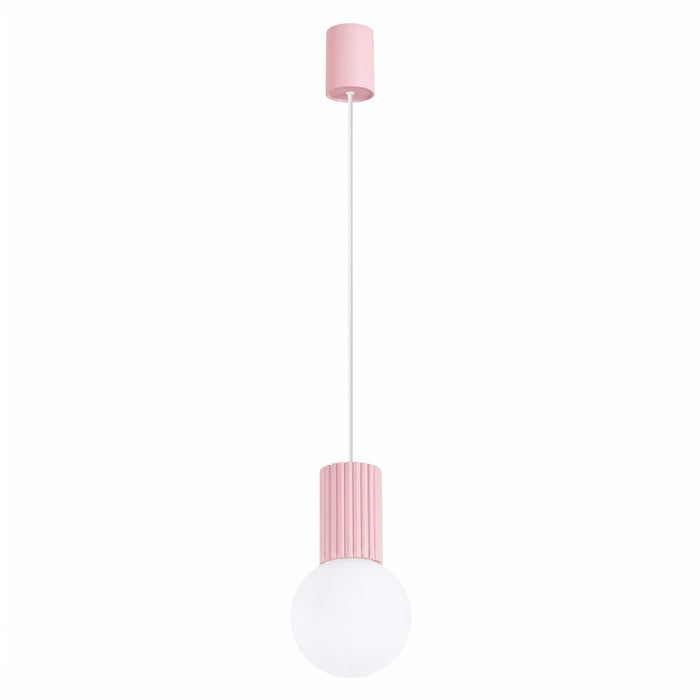 SOLLUX SL.2387 Lámpara Colgante Halo 1 Rosa