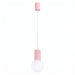 SOLLUX SL.2387 Lámpara Colgante Halo 1 Rosa