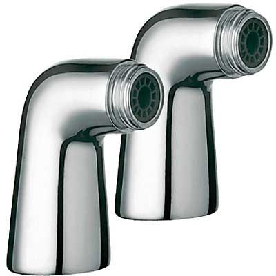 TRES 134870 Codo Adaptador Baño-Ducha Con silenciador