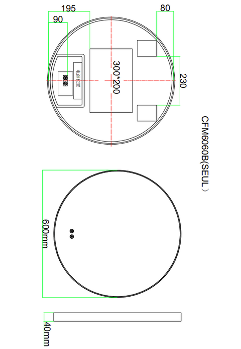 AQUORE SEÚL Espejo Marco Metálico
