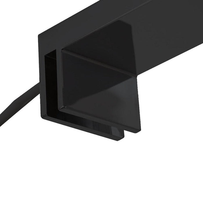 OXEN 213814 GUERRERO Aplique Led 45 Cm Negro