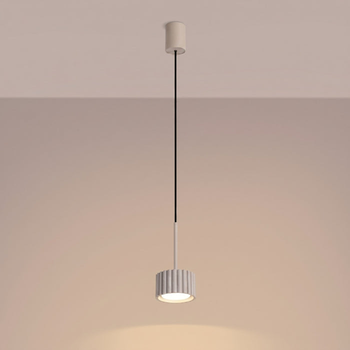 SOLLUX SL.2683 Lámpara colgante AURA 1 topo Gx53
