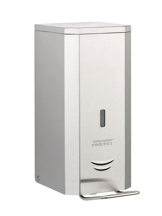 MEDICLINICS DJFP035CS Dispensador de Jabón Espuma de Accionamiento Manual 1 5L Acero Inox AISI 304 Acabado Satinado