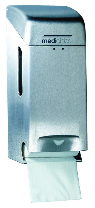 MEDICLINICS PR0781CS Dispensador Papel 3 Rollos Inox Satinado