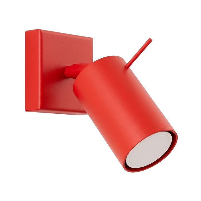 SOLLUX SL.2189 Aplique de pared RING rojo