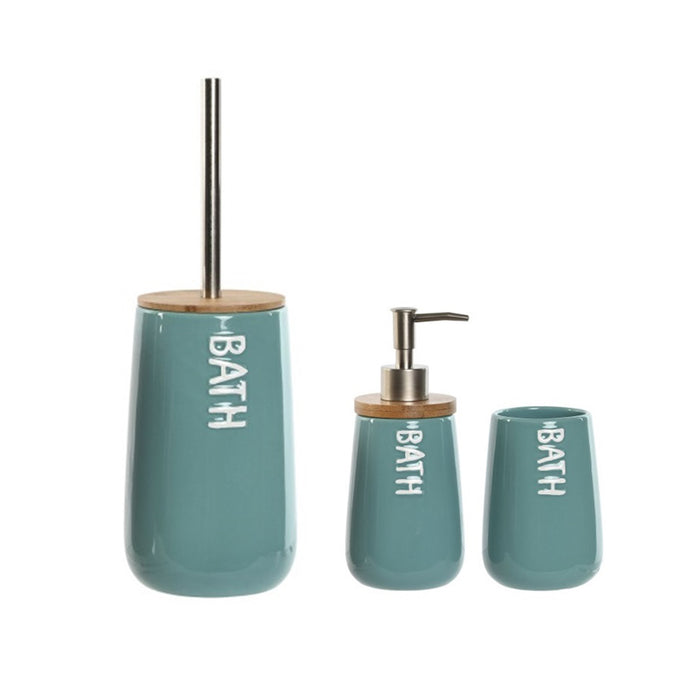 ARCOBAÑ FCESDOSGRESA DOLOMITE  Lote Escobillero + Dosificador/dispensador + Vaso Azul