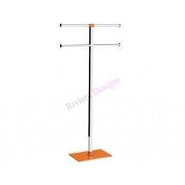 GEDY RA316700000 Rainbow Steel Orange Free-Standing Towel Rack