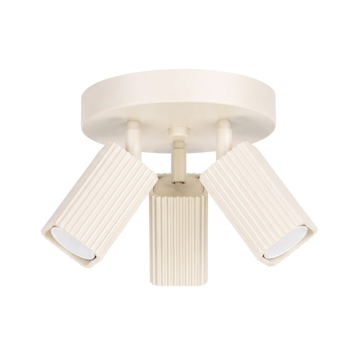 SOLLUX SL.3124 Lámpara De Techo Rayo 3P Beige