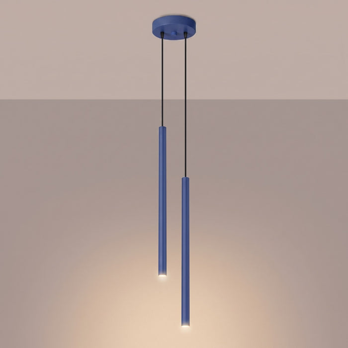 SOLLUX SL.2126 Lámpara colgante PASTELO 2 ultramarino