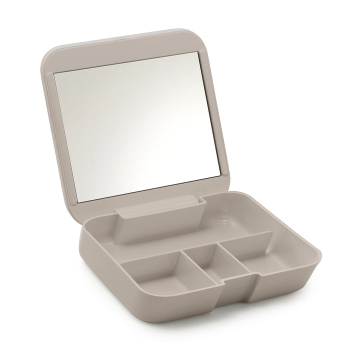 GEDY 63016600300 SEVENTY Organizer With Mirror Beige