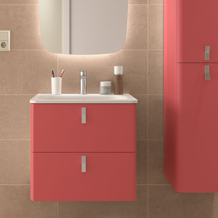 SALGAR UNIIQ Mueble-Lavabo Color Rojo