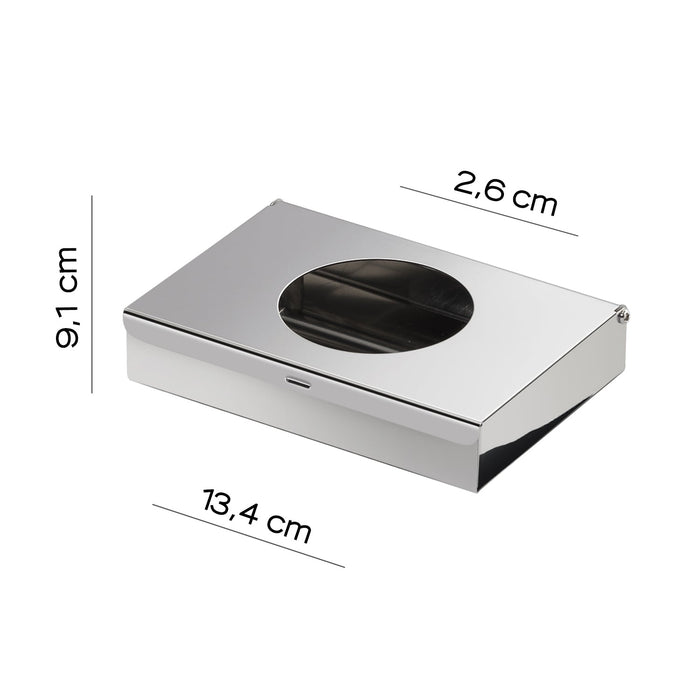 GEDY 23301300000 Porta Toallitas Higiénicas Cromo