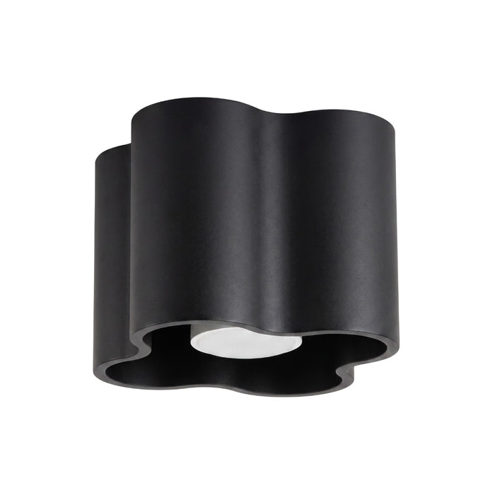 SOLLUX SL.3337 Lámpara De Techo Ovio 1 Negra Gu10