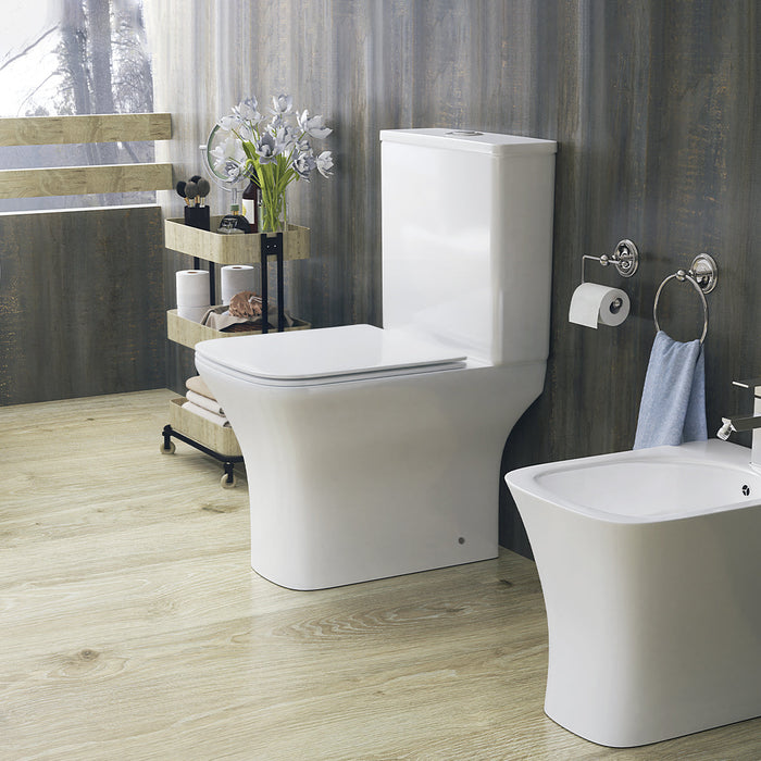 AQUORE PALERMO Tapa WC Caída Amortiguada Blanco