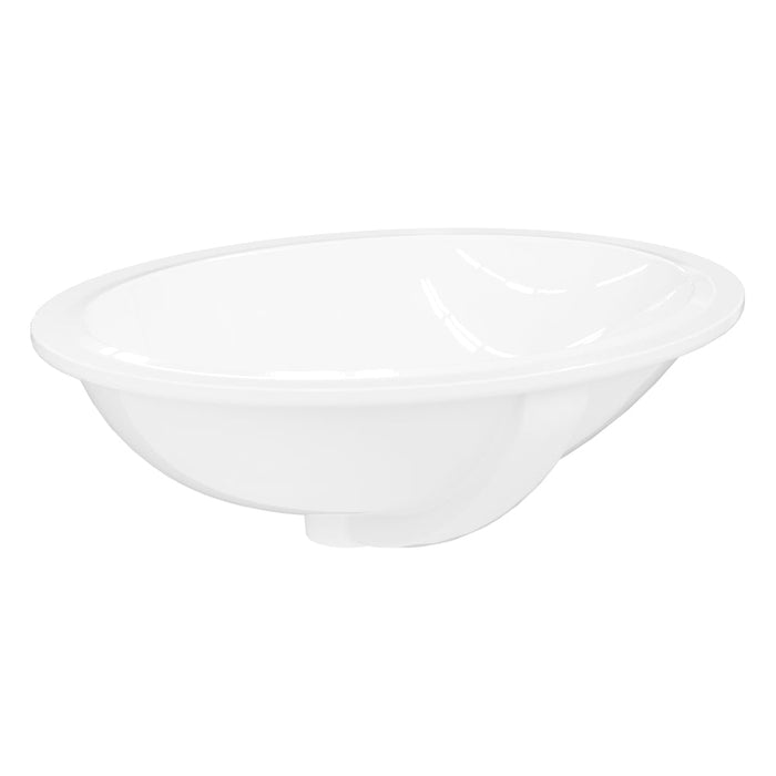 VALADARES 18327002 OVAL Sink Under Counter White