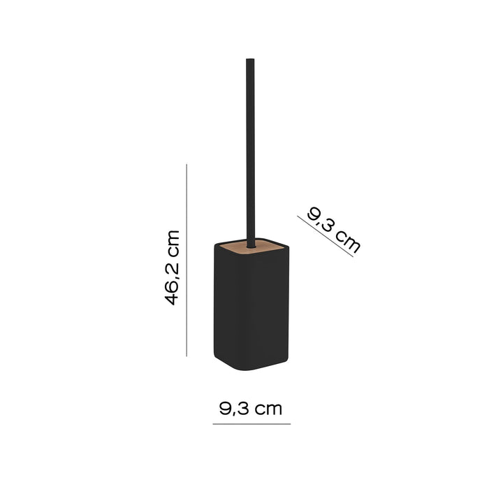 GEDY 13331400000 NINFEA Escobillero Negro-Bambú