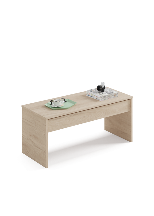 MUEBLES PITARCH Mesa Elevable Roble Aurora