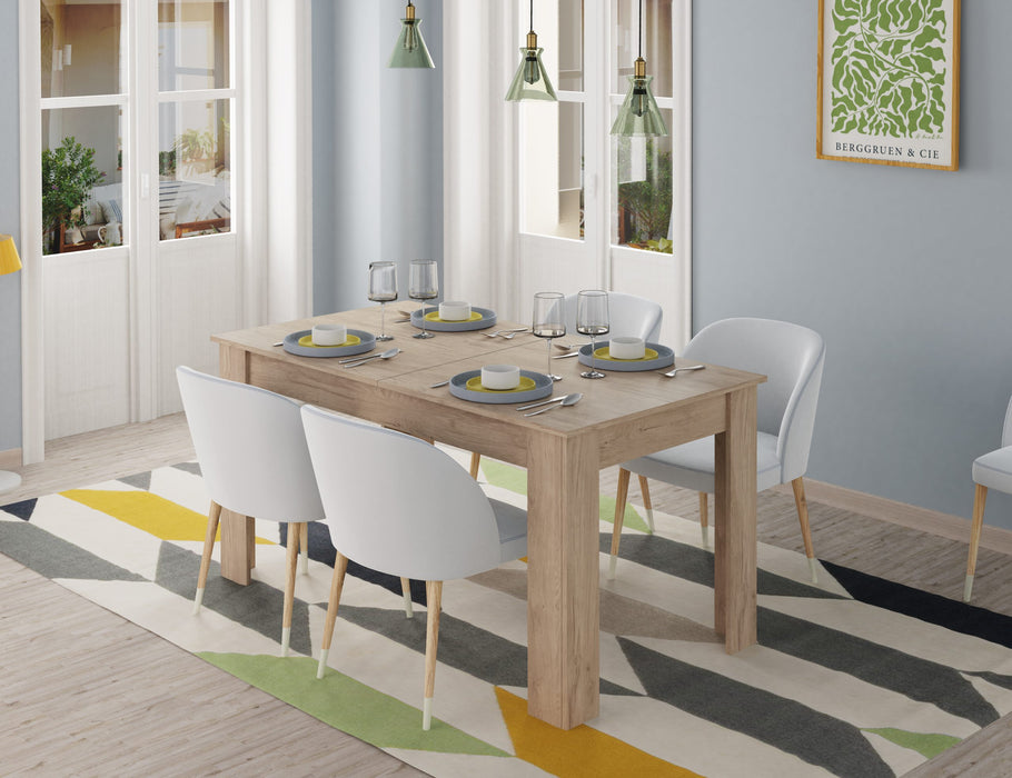 MUEBLES PITARCH Mesa Extensible Roble Aurora