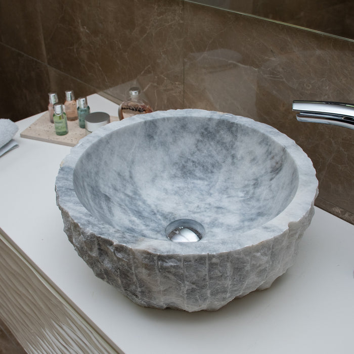 FORZINI FZ-GR/OC-MB-106 FLORA Lavabo de mármol Gris