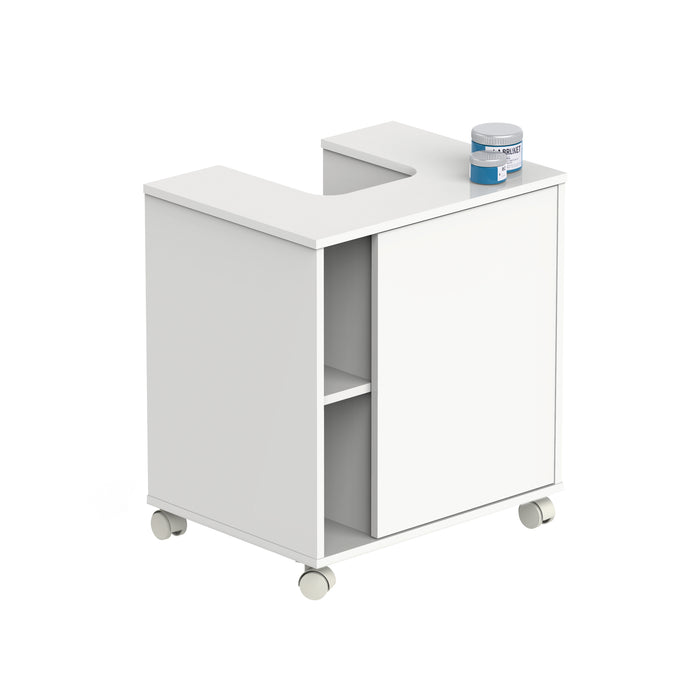 MUEBLES PITARCH Mueble de Lavabo Sintra Blanco alto brillo