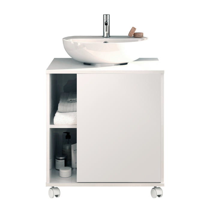 MUEBLES PITARCH Mueble de Lavabo Sintra Blanco alto brillo