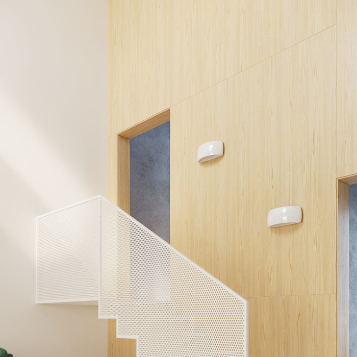 SOLLUX SL.1025 Aplique barnizado PONTIUS Blanco Brillo