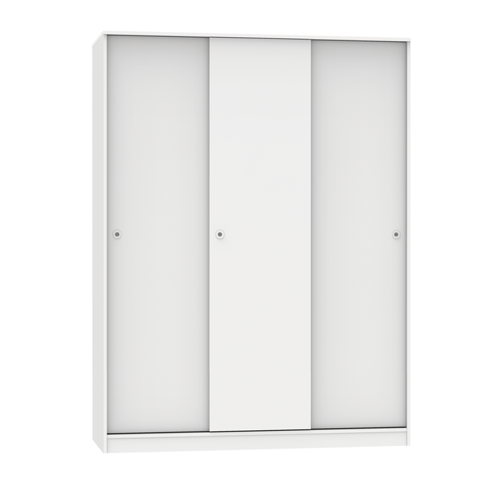 MUEBLES PITARCH Armario 3 Puertas Correderas Blanco