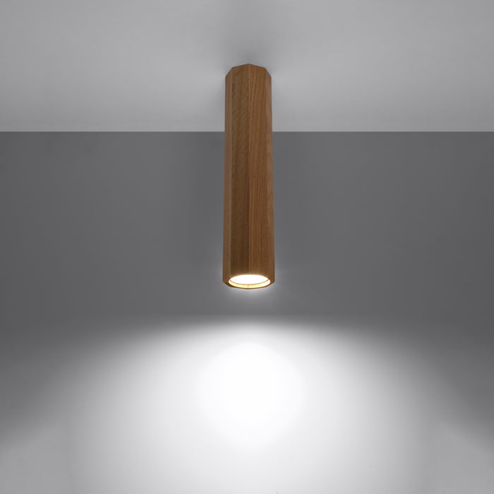 SOLLUX SL.1034 Ceiling Lamp ZEKE 30 Oak