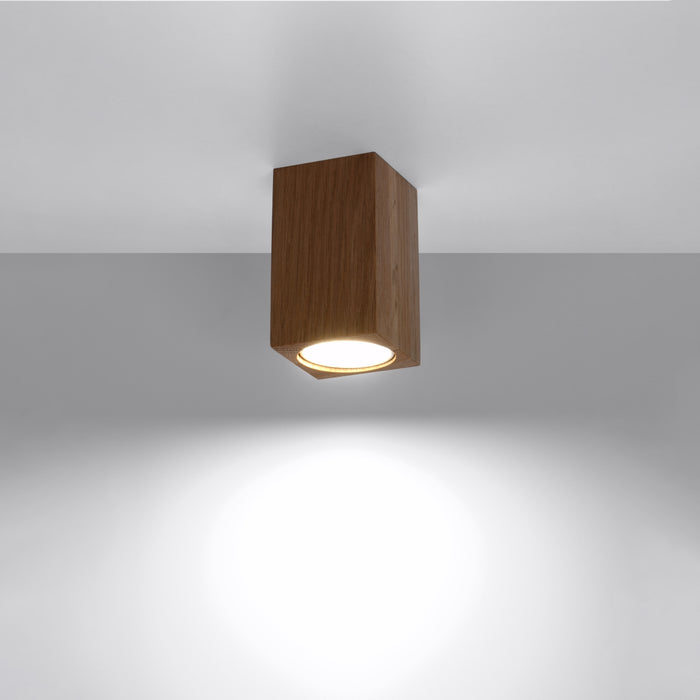 SOLLUX SL.1040 Ceiling Lamp KEKE 10 Oak