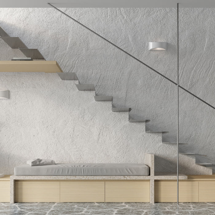 SOLLUX SL.1048 Aplique barnizado VIXEN Blanco Brillo