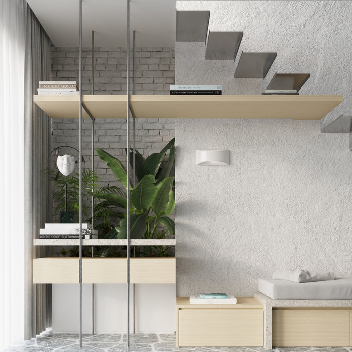 SOLLUX SL.1048 Aplique barnizado VIXEN Blanco Brillo