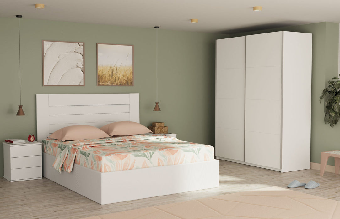 MUEBLES PITARCH Cabecero Aroa Blanco