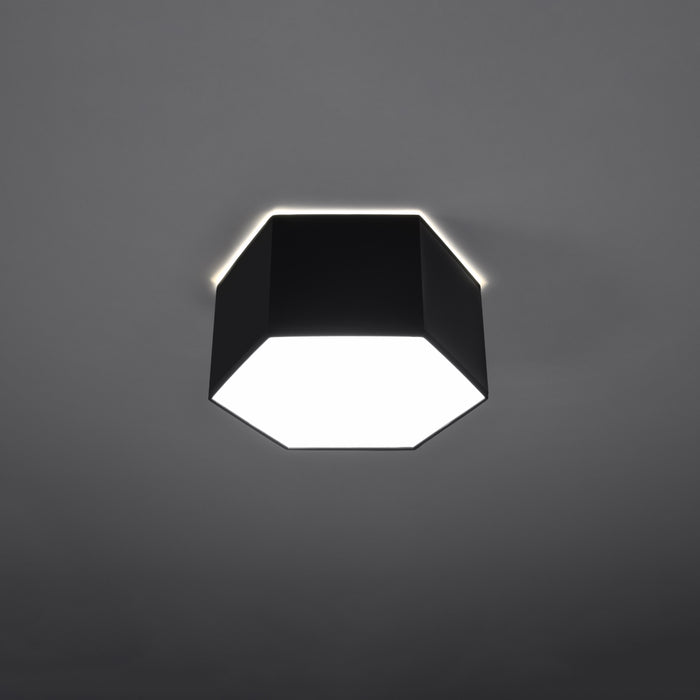 SOLLUX SL.1061 Lámpara de Techo SUNDE 15 Negro