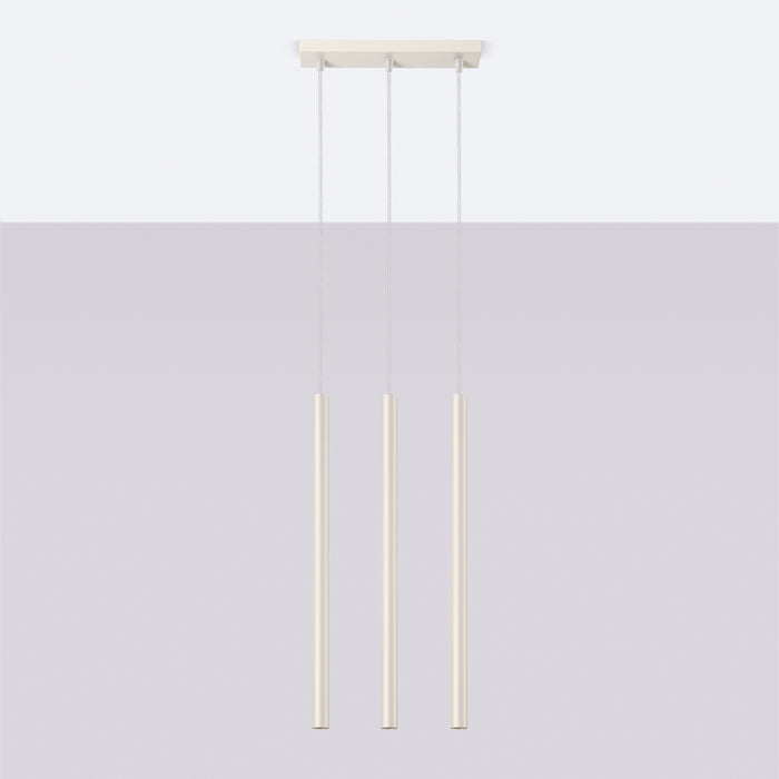 SOLLUX SL.1514 Lámpara colgante PASTELO 3 beige beige