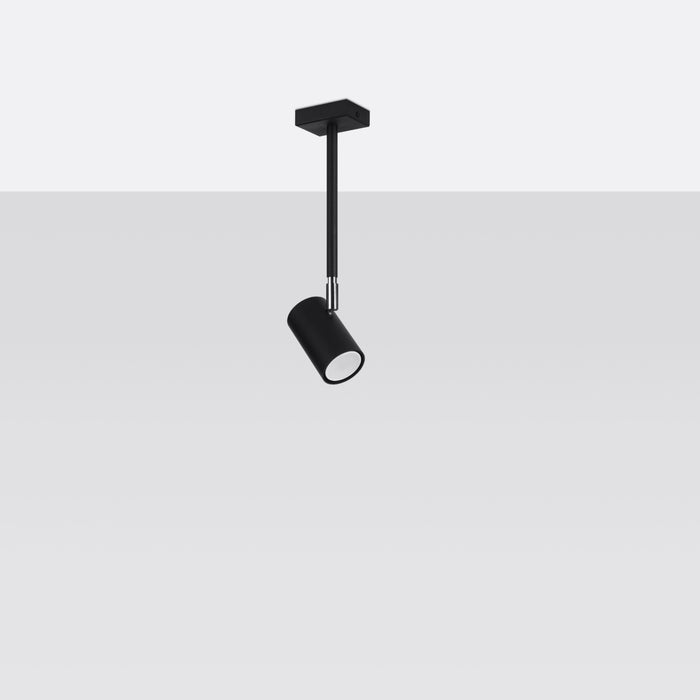 SOLLUX SL.1074 NORANO Black Ceiling Lamp