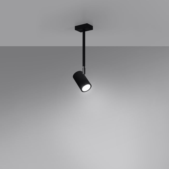 SOLLUX SL.1074 NORANO Black Ceiling Lamp