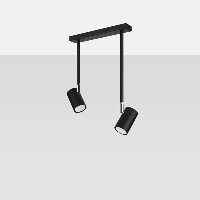 SOLLUX SL.1075 Lámpara de Techo NORANO 2 Negro