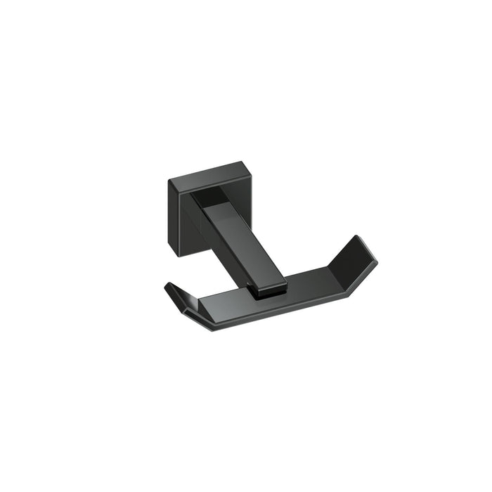 BELTRAN 10756 NIZA Percha Cromo Negro Atornillar