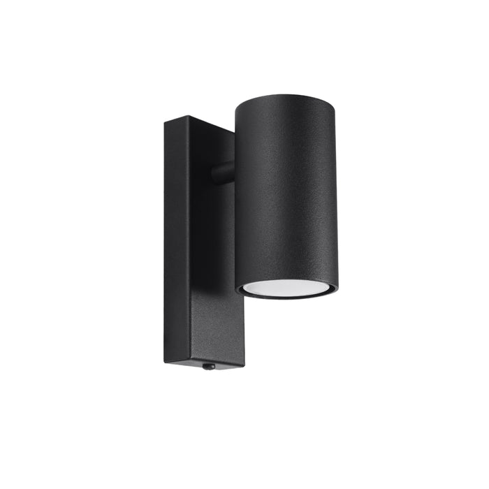 SOLLUX SL.1077 UTTI Black Wall Lamp