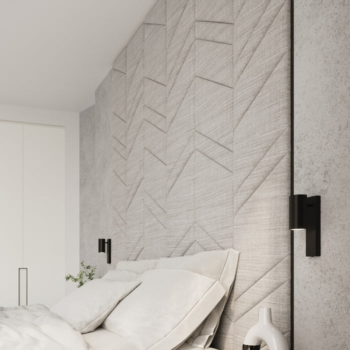 SOLLUX SL.1077 UTTI Black Wall Lamp