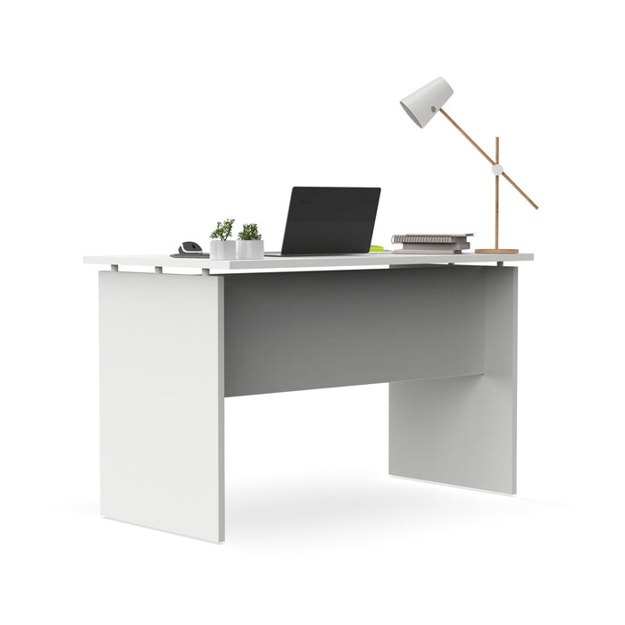 MUEBLES PITARCH Mesa Despacho Teide Blanco/pivote Blanco